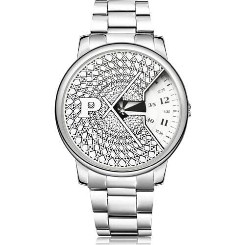 Paidu Mens Silver Watch
