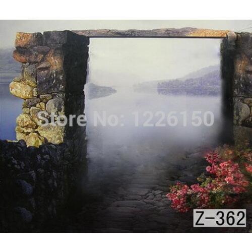 Preofessional 10*10ft Hand Painted muslin backdrops z-362,Mysterious scenic photo Background , photography studio background