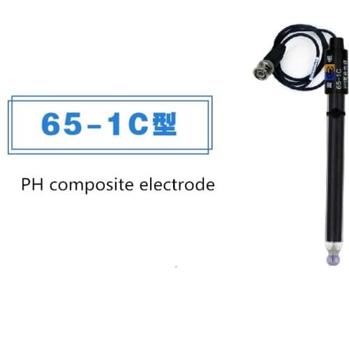Shanghai Leici in 65-1 65-1C (BNC) type pH glass composite electrode / probe
