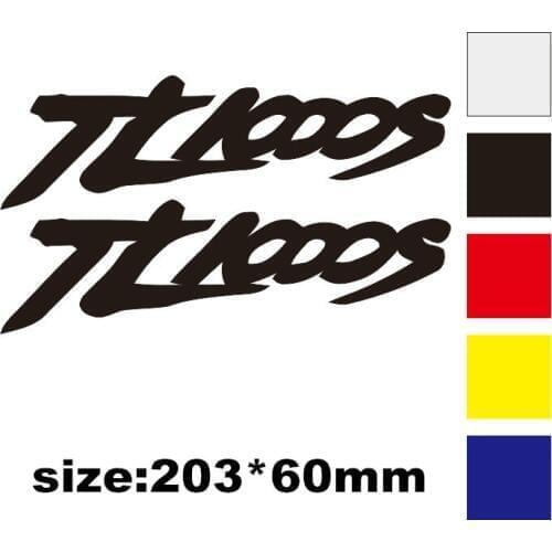 Reflective sticker helmet decorative motorcycle fit for tl1000s