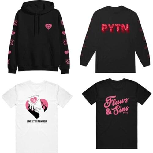 Pytn Printed Hoodie Sweatshirt New Full Fashion Long Sleeve Casual Love Letter to Myself Payton Moormeier Women Men Pullovers
