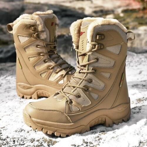 Outdoor Waterproof Hiking Boots Men Women Walking Hiking Shoes Mountain Sport Boots Hunting Mens Sneakers Tactical Boots
