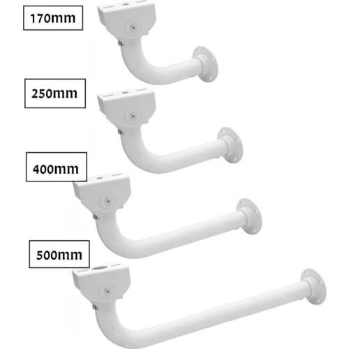 Indoor Outdoor Aluminum CCTV Camera Housing Case with Aluminum CCTV Bracket Wall Mount CCTV Accessories for Security CCTV Camera