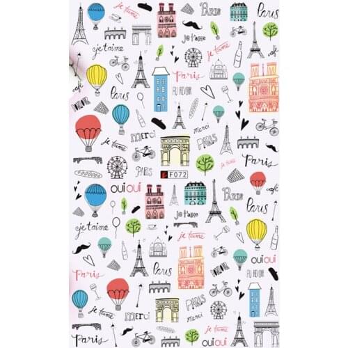 Butterfly Strawberry Peach Blossom Leaf Ant Feather Small Flower Nail Sticker Art Adhesive Decoration Accessories Applique 10PCS