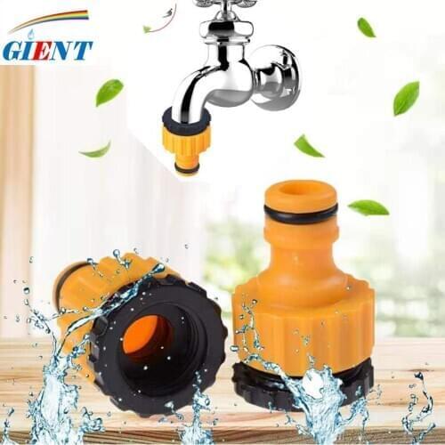 2 In 1 Quick Connector Washing Machine Water Faucet Cannons Garden Lawn Sprinkler System Pipe Standard Faucet Hose Connector