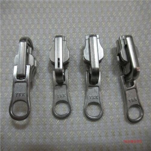 20pcs/lot Ykk Zipper Slider Head Metal Puller Rotating Reversible Replacement Repair Tailor Sewing Accessories