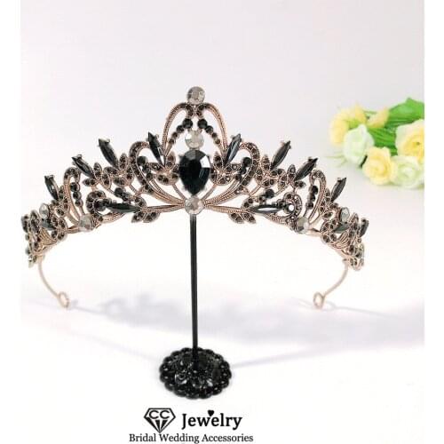 CC Baroque Crown Women Hairbands Wedding Hair Accessories Engagement Jewelry Bridal Hairwear Prom Coronet Headwear Tiaras YQ61