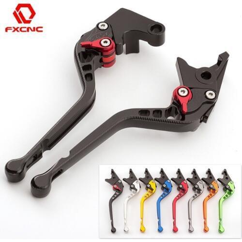 CNC Aluminum Adjustable 3D Motorcycle Brake Clutch Levers Long and Short For Suzuki GSR750 GSR 750 GSXS750 GSXS 750 2011 - 2018