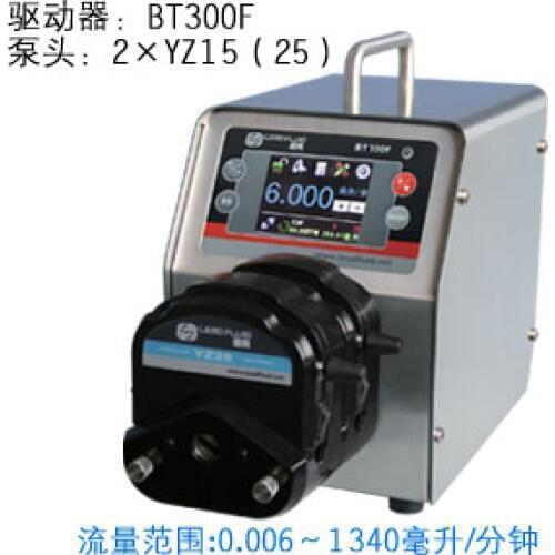 BT300F 2XYZ25 Precise Dispensing Dispenser Intelligent Dosing Pump Peristaltic Liquid Industry Laboratory 0.16-990 ml/min