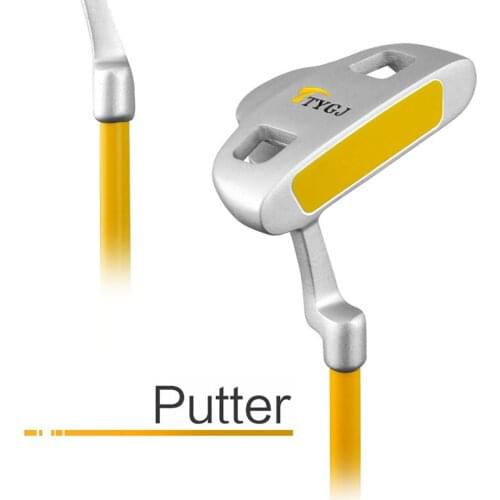 Golf Putter Golf Clubs For Kids 3-12 Years Old Carbon Shaft Club Head Alloy Rubber Grip Practice Rod For Boys And Girls