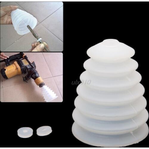 Drill Dust Collector White Rubber Dust Cover Electric Hammer Drill Dust Cover Electric Drill Power Tool Accessories Mar DropShi