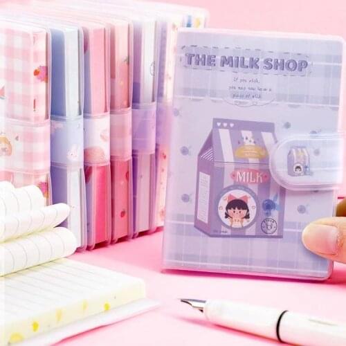 Korean version of cute mini A7 small notebook carry pocket notebook for primary school students pocket notebook