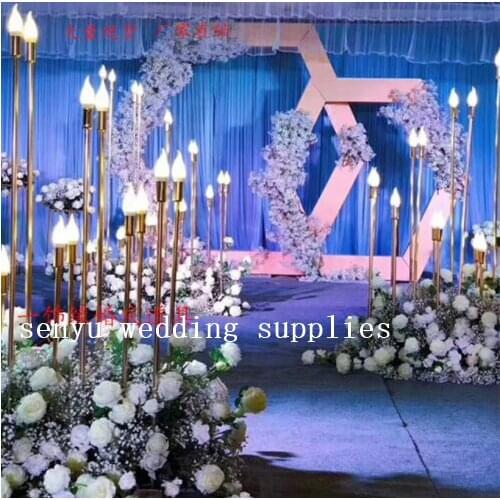 New design hot sale indian wedding stage decoration backdrop senyu0189