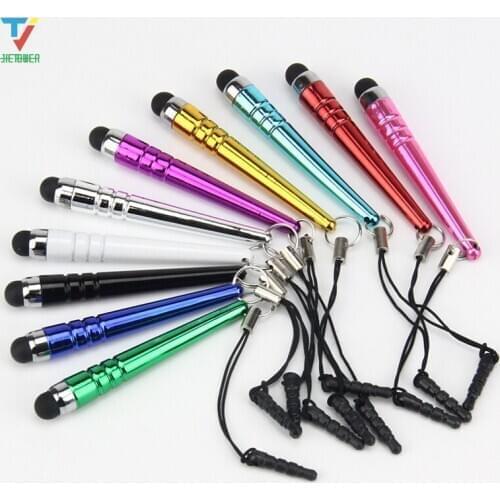 Wholesale Capacitive Touch Pen for SAMSUNG Tablet Baseball Stylus Pen for Iphone Ipad,anti Dust 3.5mm Plug Mobile Phone 3000pcs