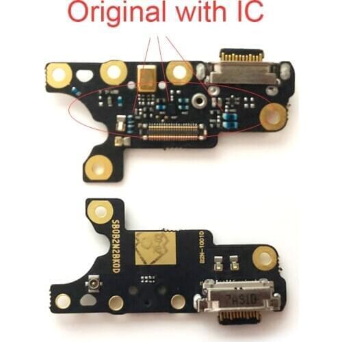 Original For Nokia 7 plus 7+ TA-1049 1055 1062 Charging Port Charger USB Jack Board Charging Port Board Module Replacement Micro