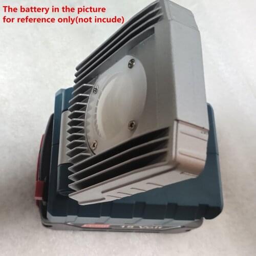 Suitable for Bosch 14.4V-18V li-ion battery 10W LED light working with BAT609 BAT618 li-ion battery high quality free shippping