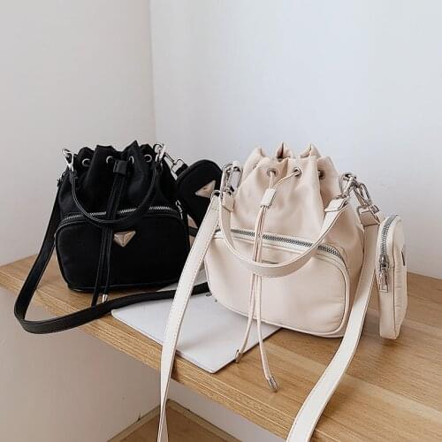 Casual Crossbody Bags for Women 2021 Trend Brand Purses and Handbags Luxury Designer Fashion Summer Bucket Shoulder Bag Ladies