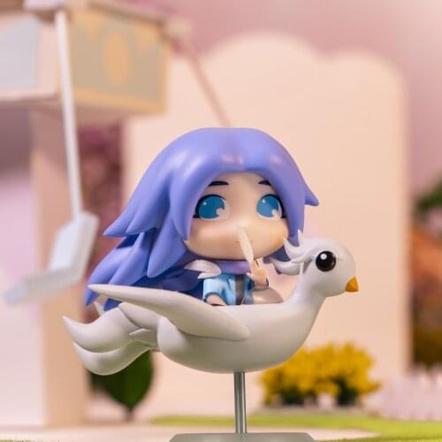 Qin Moon Amusement Park Blind Box Toy Caja Ciega Blind Bag Girl Toy Anime Character Model Birthday Gift Mysterious Box Fairy