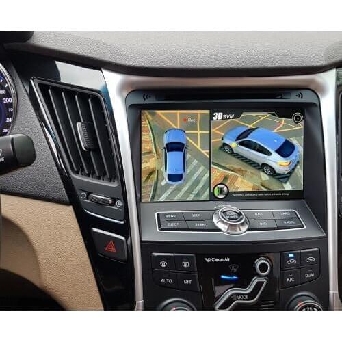 SZDALOS 3D HD 360 bird view parking system 4-CH DVR HD 1080P Recorder with G-sensor Surround View monitoring System