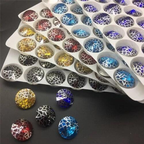 TopStone New with Silver Patina 14mm Rivoli Crystal Fancy Stone Glass Round For Jewelry Making