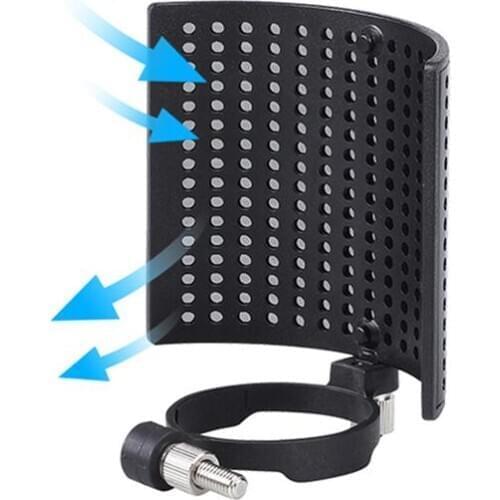 1 PC Microphone Shield Sound Absorber Studio Recording Microphone Panel Microphone Screen For Isolation Microphone Music