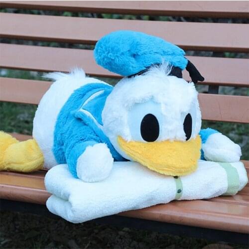 19.6" Big Size "Don"Donald Fauntleroy Duck Stuffed Plush Toys 50cm Cute Plush Toys Gifts for Kids Girlsfriend Decoration