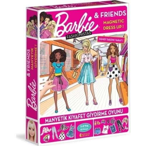 Dress Up Fashionistas Magnetic Dress Up Barbie and Friends Magnetic Dresses 62 Pieces