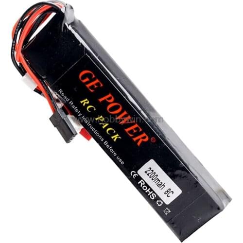 11.1V 3S 2200mAh 8C LiPO Battery for WFLY 9CH AT9 AT10 AT90S Walkera Devo7 Radio Controller