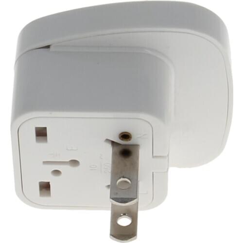 Fielect Wiring-Free Conversion Plugs Rated Voltage 110-250V Rated Current 10A Rated Power 300/2200W SS-6 White BX-6 WDI-6 White