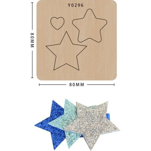 Star Mold Is Suitable For The Common Large Machine On The Market Bow Cutting Die Diy Process Clipping Leather Mold