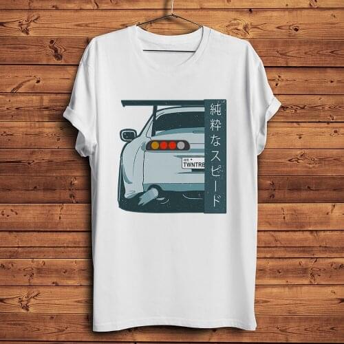 Pure Speed Kanji Street Race funny Jdm enthusiasts tshirt Men summer new White Casual short sleeve T Shirt Unisex streetwear tee