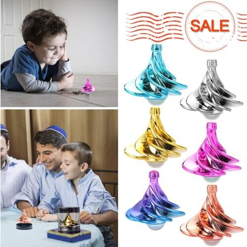 Gyro Toy Inertial Colorful Gyro spinner Children Wind-Driven Fidget Stunt Gyroscope Toys for Kids Adult Antistress Portable