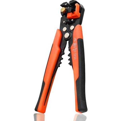 Ratchet Wire Stripper,Electric Connector Crimp Assortment Cable Lug Pliers Insulated Cable Lugs Multifunctional Tool