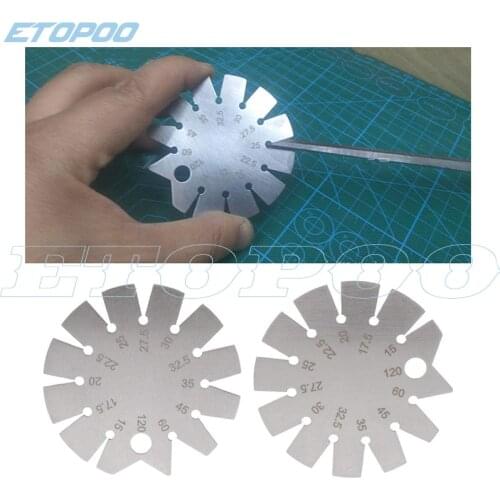 Bevel Gauge Round Gauge Diameter Bevel Gauge Stainless Steel 15 Degree - 120 Degree