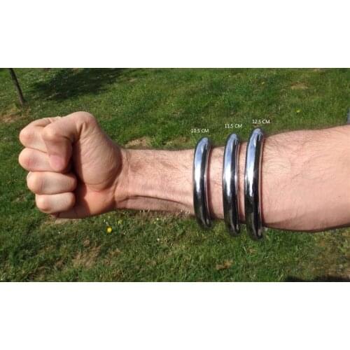 Chinese kongfu Wushu Metal Forearm Training Rings Hong Quan Iron Rings(One Piece Only)