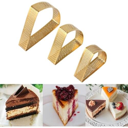Mousse Cake Ring,Tart Ring,Heat-Resistant Perforated Cake Mousse Ring Mold for Pastry Cake Pancake Mould Baking Tool
