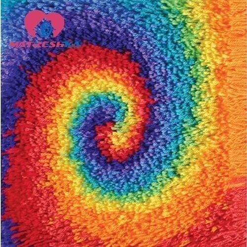 Flowers embroidery pillow cross-stitch pillow latch hook kits embroidery carpet do it yourself carpet embroidery cushions Home