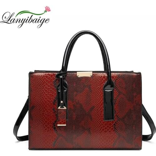 Luxury Designer High-Quality Crocodile Pattern Womens Shoulder Bag Large Capacity Solid Color Casual Women Handbag Diagonal Bag