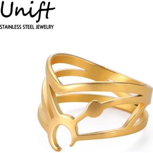 Unift Small Comet Rings Finger Ring Destructive Nature of the Universe Womens Accessories Trendy Charm Gothic Punk Jewelry Gift