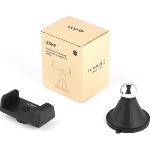 Universal 720 degree flexible rotation Magnetic Rotatable Ball Windshield/Dashboard Mountable Smartphone Phone Car Holder