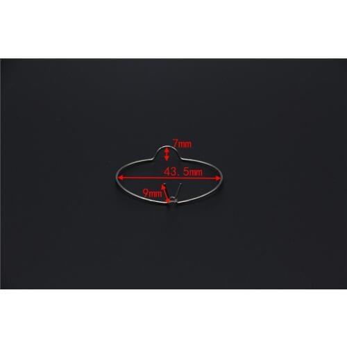 Custom Stainless Steel Retaining Spring Rings Clasp Clips for LED Bulb Holders