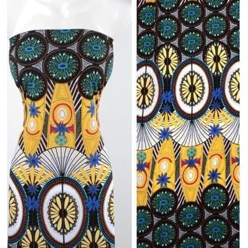 100x140cm Width African Style Flower Rayon Fabric Decorative Pattern Fabric Africa Viscose Soft Smooth Fabric For Shirt Baby