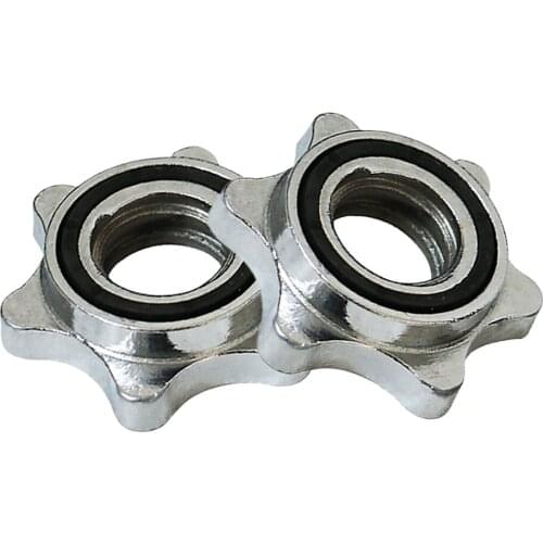 2x 25mm Dumbbell Lock Bar Nut Barbells Collar Strength Training Equip Parts