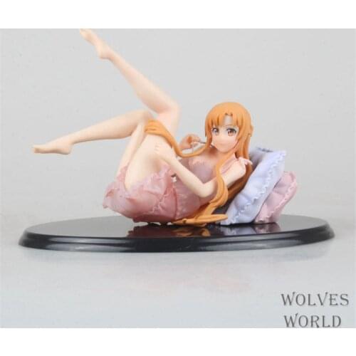 Anime Sword Art Online Figma Kirito Asuna Figure Private Life Ver. Sexy Girl Toy Model PVC Action Figure Collection Model Toys