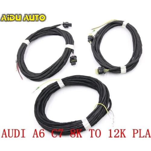 Auto Parking PLA 2.0 8K To 12K Install Harness Wire For Audi A6 C7