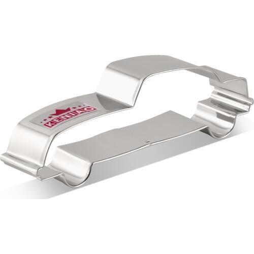 KENIAO Beat-up Car Cookie Cutter - 12 x 4.1 cm - Vehicle Biscuit / Fondant / Pastry Cutter - Stainless Steel