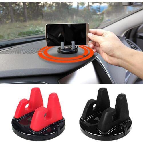 Universal Car 360 Degrees Rotatable Car Phone Holder Dashboard Mobile Phone GPS Holder Stand Mount For Phone Desk Stand Bracket