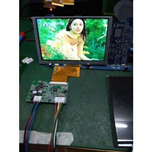Free shipping original new 5 inch 1 road AV projection car 5 inch HD 800 * 480 AT050TN43 V.1