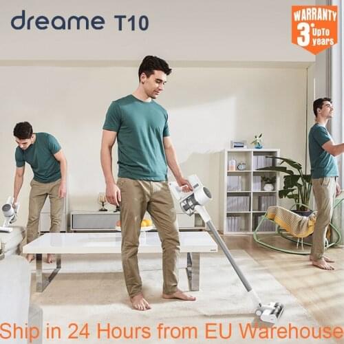Dreame T10 Wireless Vacuum Cleaner Handheld Vacuum Cleaning Machine Cordless Carpet Dust Collector All In One Floor Aspirator