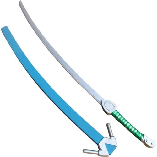 Blazblue Cosplay Jin Kisaragi Weapons Hyoken Yukianesa for Halloween Carnival Party Events non-destructive can pass security